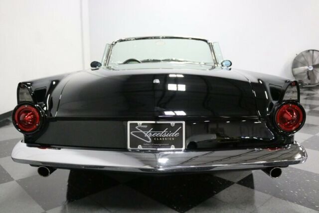 1956 Black Ford Thunderbird Convertible