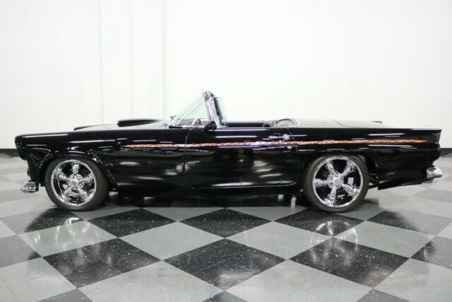 1956 Black Ford Thunderbird Convertible