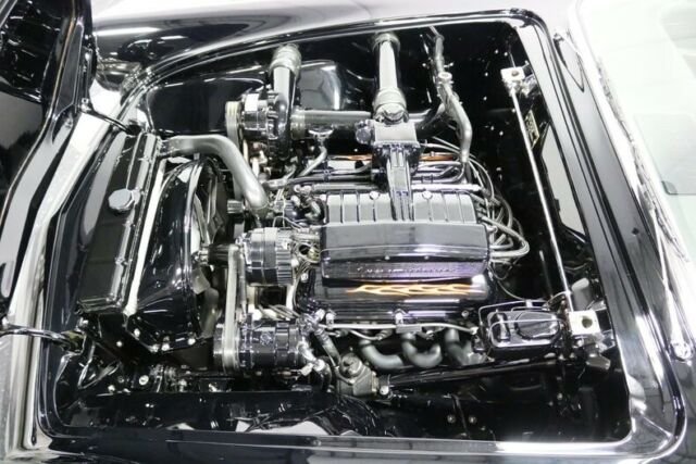 1956 Black Ford Thunderbird Convertible