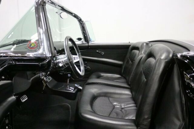 1956 Black Ford Thunderbird Convertible