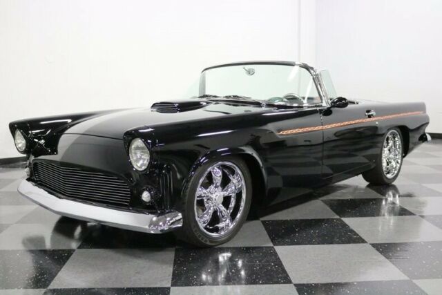 1956 Black Ford Thunderbird Convertible