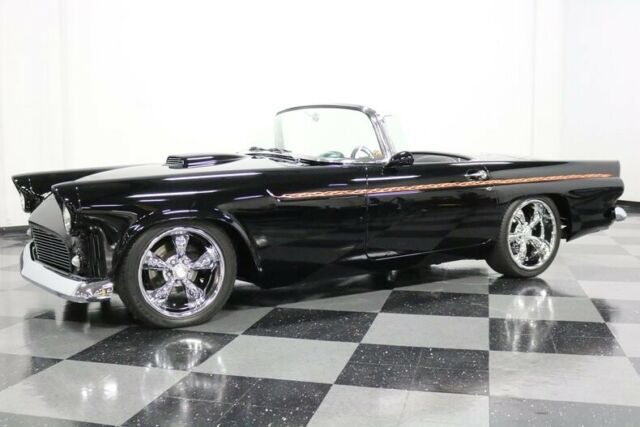 1956 Black Ford Thunderbird Convertible
