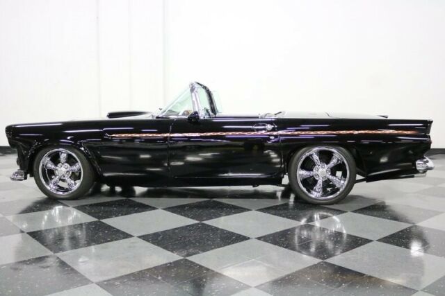 1956 Black Ford Thunderbird Convertible