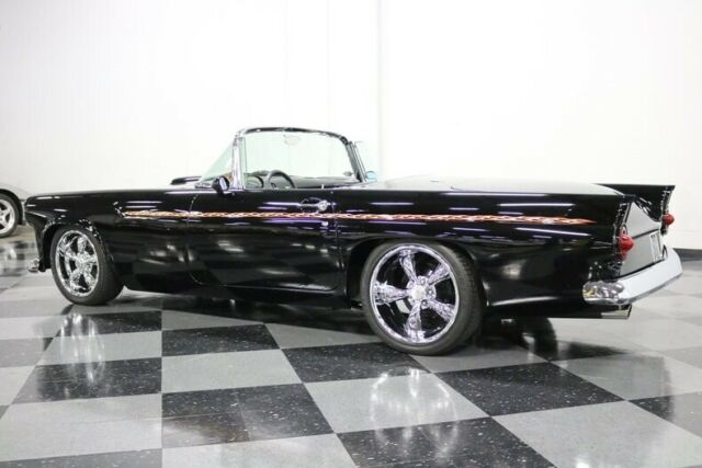 1956 Black Ford Thunderbird Convertible