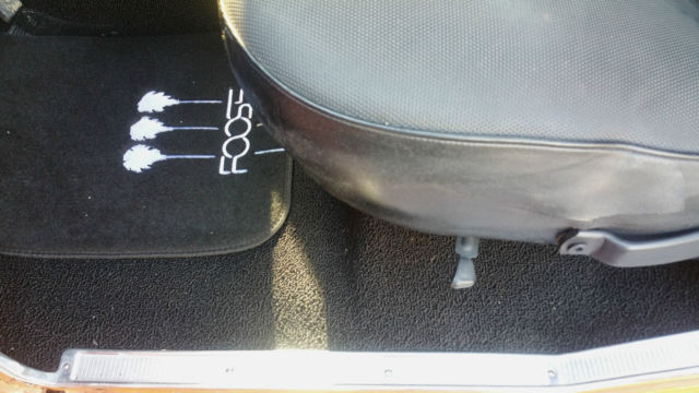 1970 Orange Ford F-100 truck