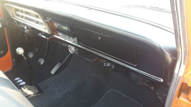 1970 Orange Ford F-100 truck