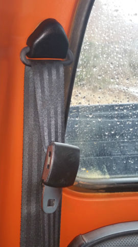 1970 Orange Ford F-100 truck