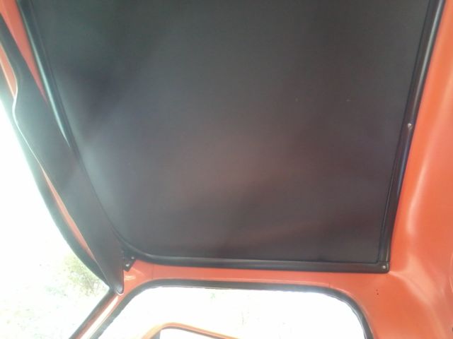 1970 Orange Ford F-100 truck