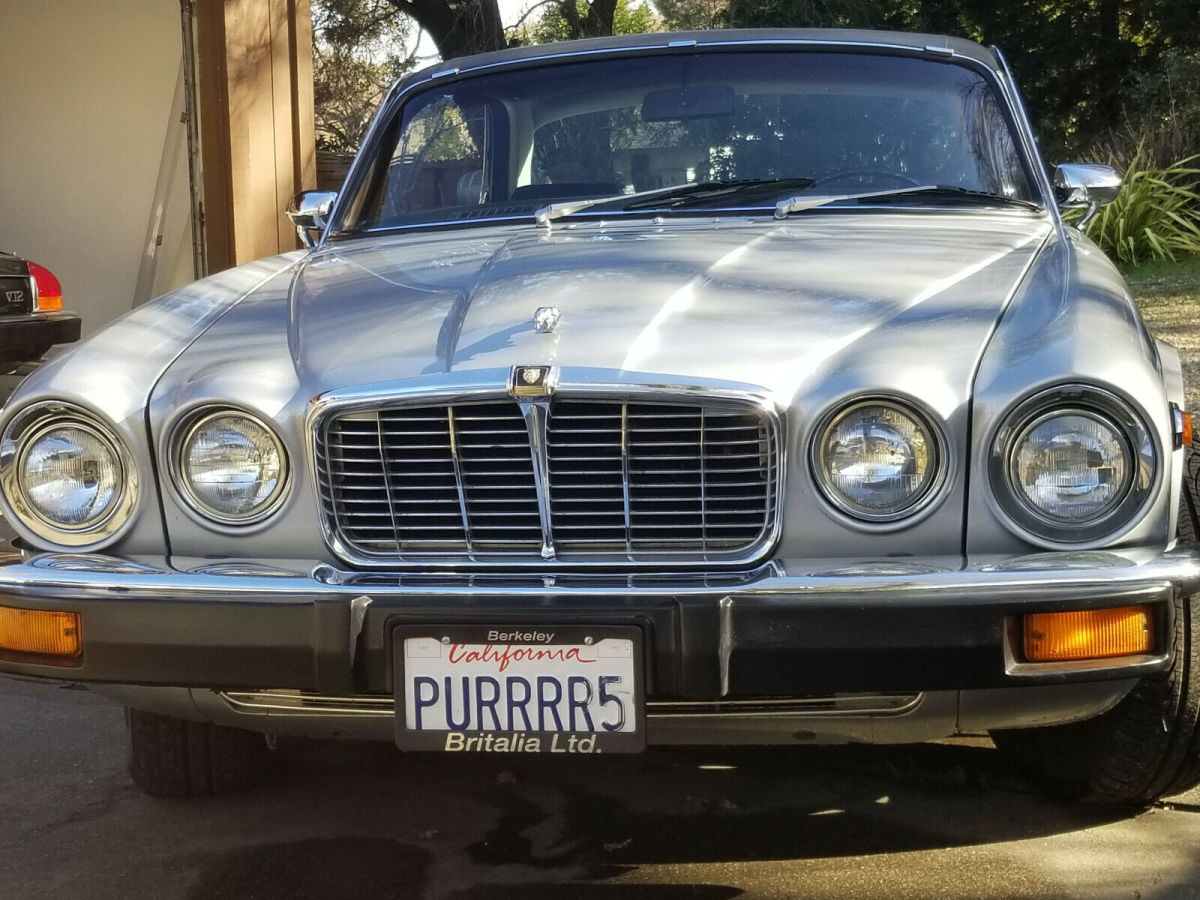 1977 Silver Jaguar XJ6 Coupe