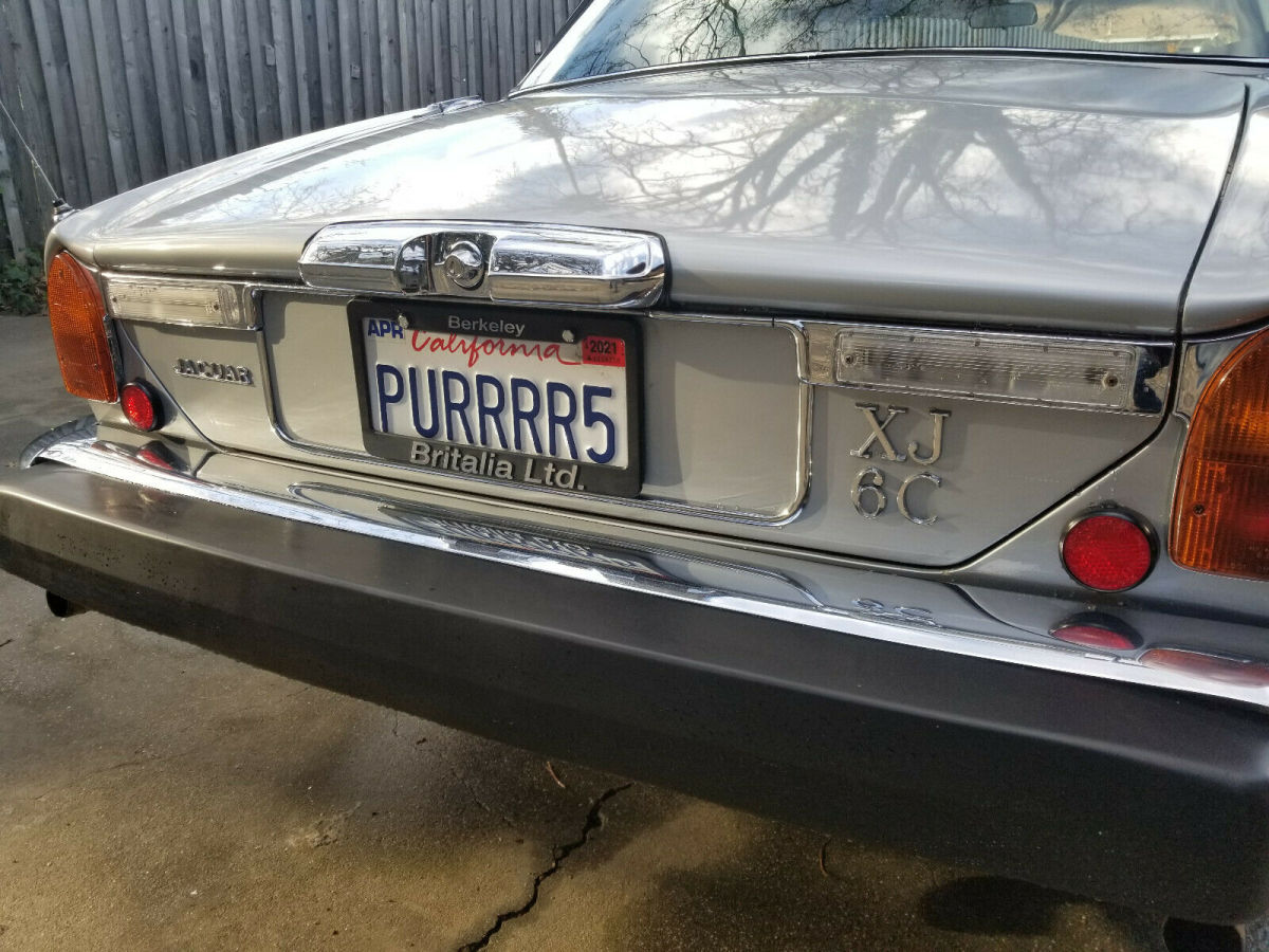 1977 Silver Jaguar XJ6 Coupe