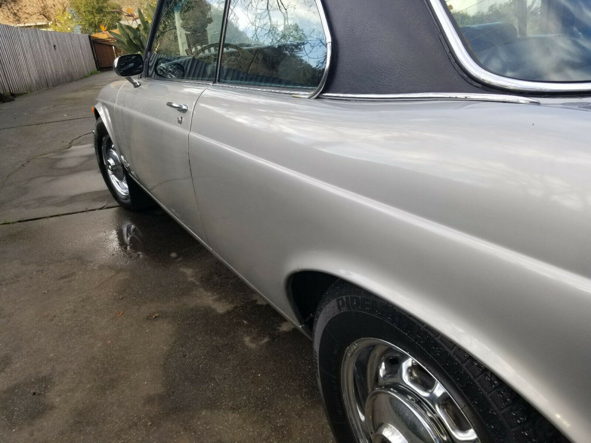 1977 Silver Jaguar XJ6 Coupe