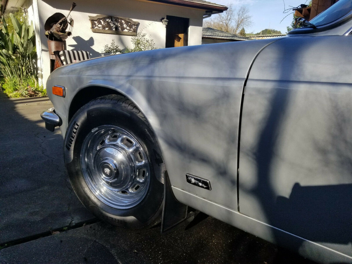 1977 Silver Jaguar XJ6 Coupe