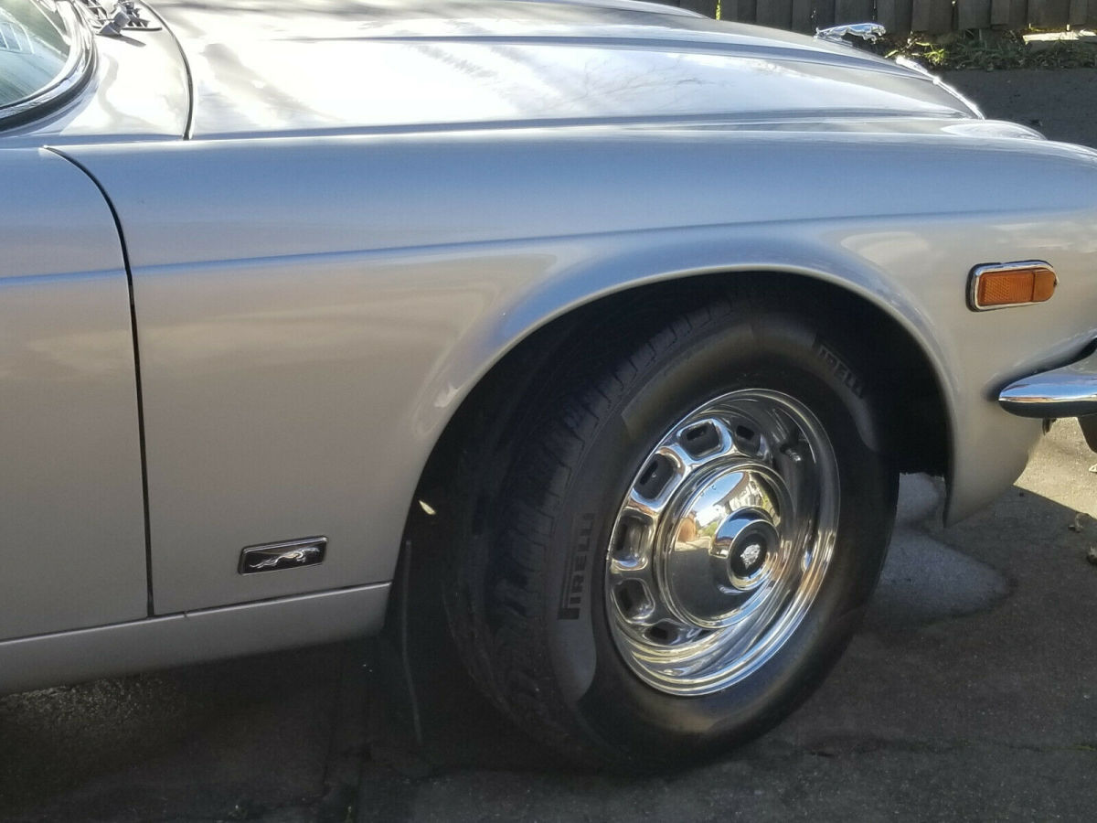 1977 Silver Jaguar XJ6 Coupe