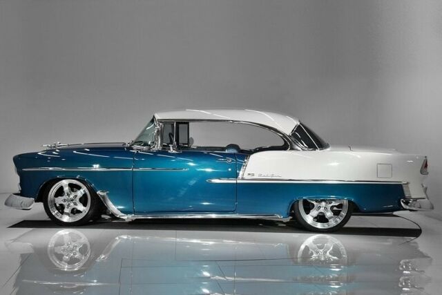 1955 Blue Chevrolet Bel Air/150/210 Hardtop