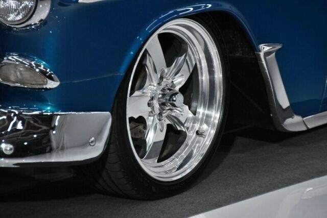 1955 Blue Chevrolet Bel Air/150/210 Hardtop