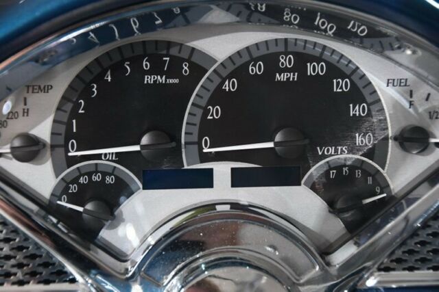 1955 Blue Chevrolet Bel Air/150/210 Hardtop