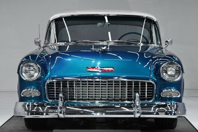 1955 Blue Chevrolet Bel Air/150/210 Hardtop