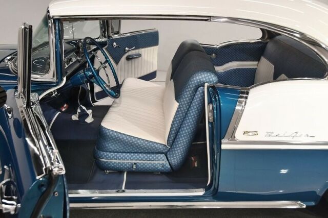 1955 Blue Chevrolet Bel Air/150/210 Hardtop
