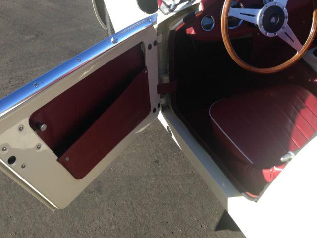 1959 Old English White Austin Healey Sprite Roadster