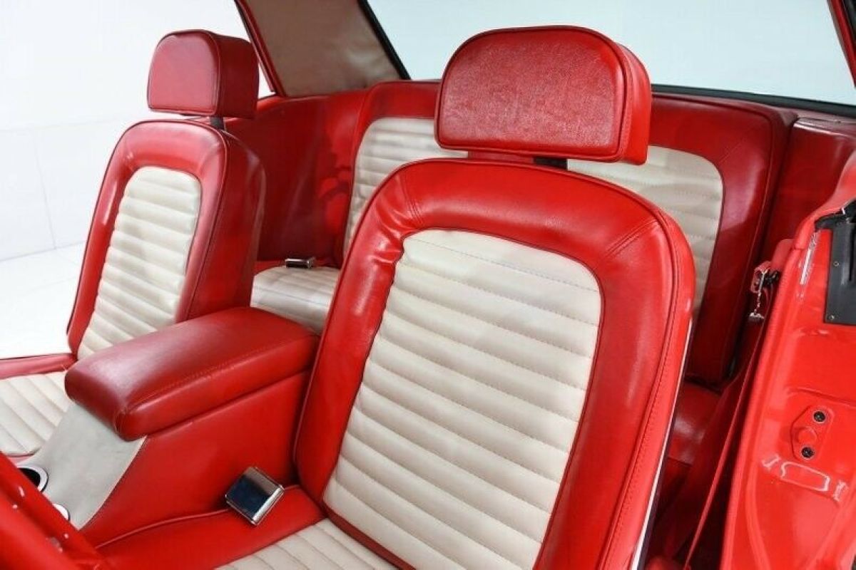 1965 Red Ford Mustang Hardtop