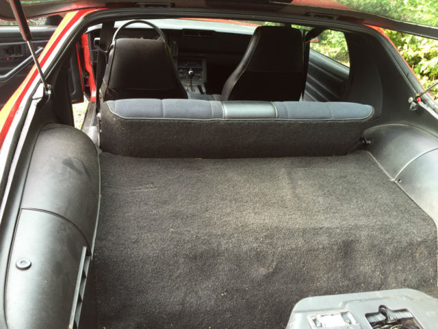 1986 Red Chevrolet Camaro Hatchback