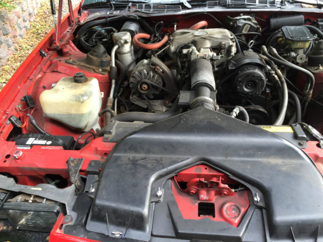 1986 Red Chevrolet Camaro Hatchback