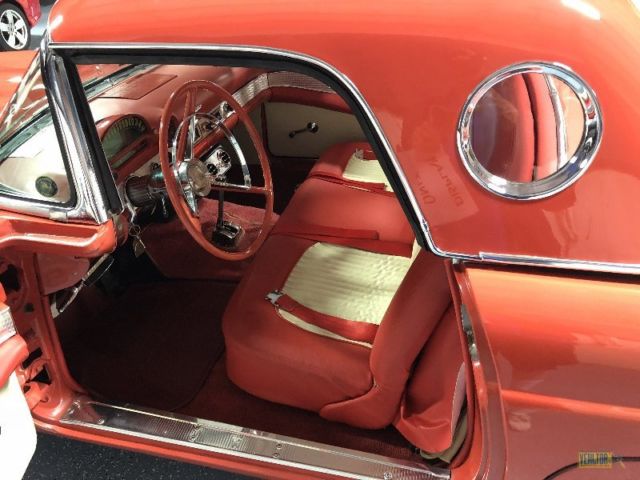1956 Red Ford Thunderbird Convertible