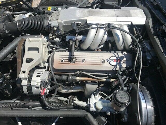 1986 Yellow Chevrolet Corvette Convertible