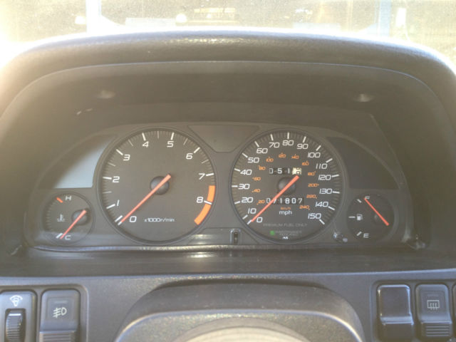 1993 BLACK Acura Integra 2 DOOR