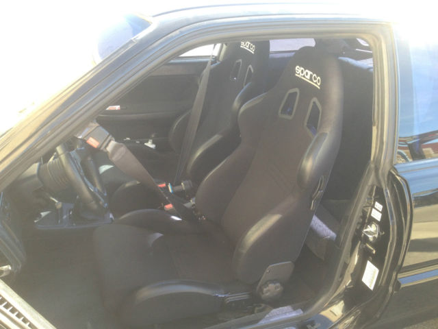 1993 BLACK Acura Integra 2 DOOR