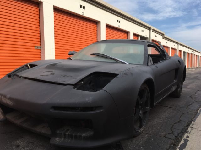 1991 Black over Formula Red Acura NSX Coupe