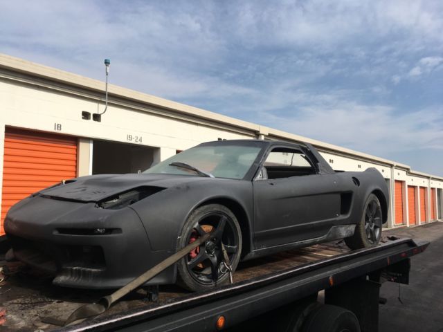 1991 Black over Formula Red Acura NSX Coupe