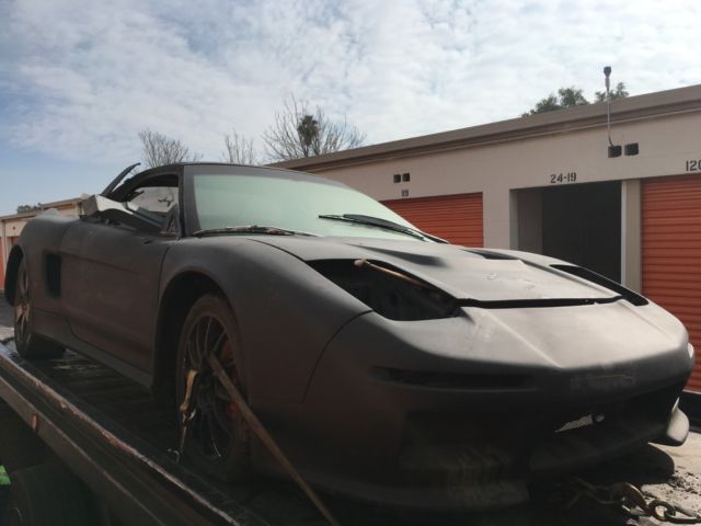 1991 Black over Formula Red Acura NSX Coupe