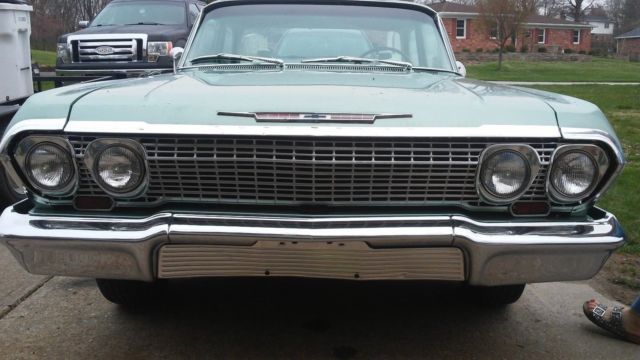 1963 Green Chevrolet Chevrolet 4 door