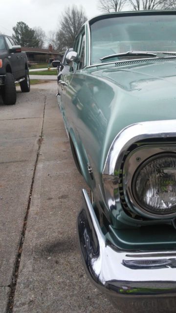 1963 Green Chevrolet Chevrolet 4 door
