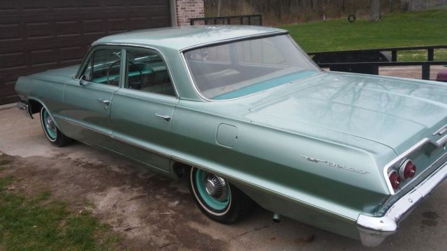 1963 Green Chevrolet Chevrolet 4 door