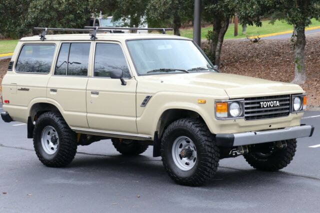 1986 Desert Beige Toyota Land Cruiser SUV