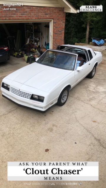 1987 Chevrolet Monte Carlo Coupe