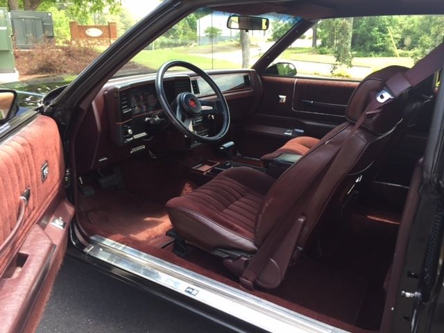 1987 Black Chevrolet Monte Carlo Coupe