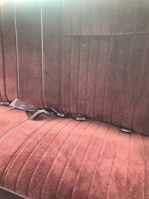 1987 Burgundy Chevrolet Monte Carlo Coupe