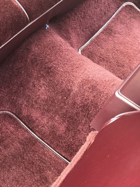 1987 Burgundy Chevrolet Monte Carlo Coupe