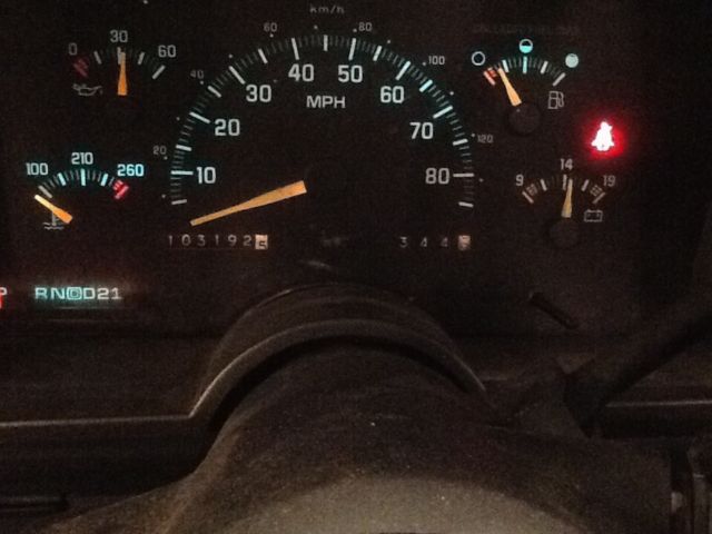 1992 Blue Chevrolet C/K Pickup 2500 Standard Cab Pickup