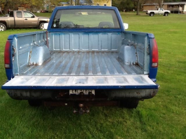 1992 Blue Chevrolet C/K Pickup 2500 Standard Cab Pickup