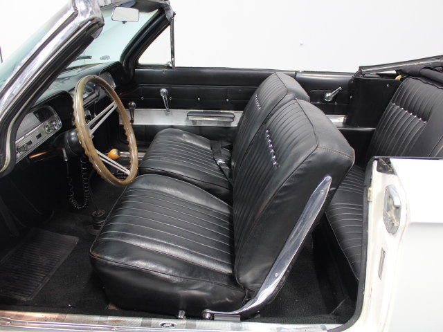 1962 White Chevrolet Corvair Convertible