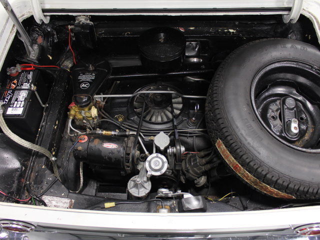 1962 White Chevrolet Corvair Convertible