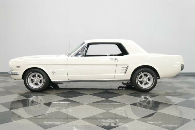 1966 White Ford Mustang Coupe