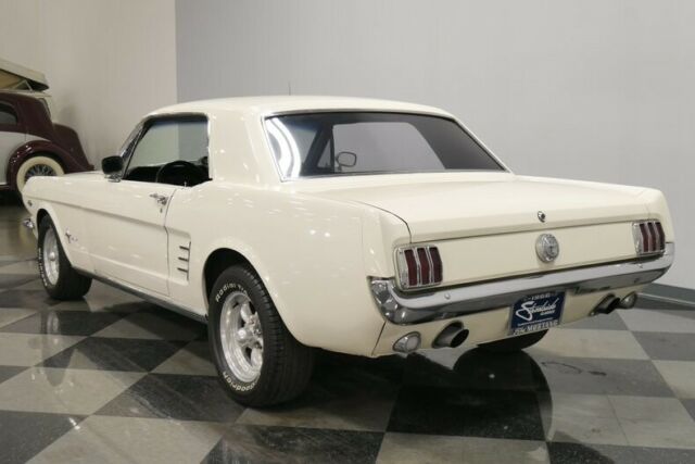 1966 White Ford Mustang Coupe