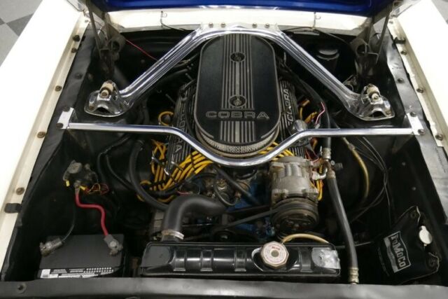 1966 White Ford Mustang Coupe