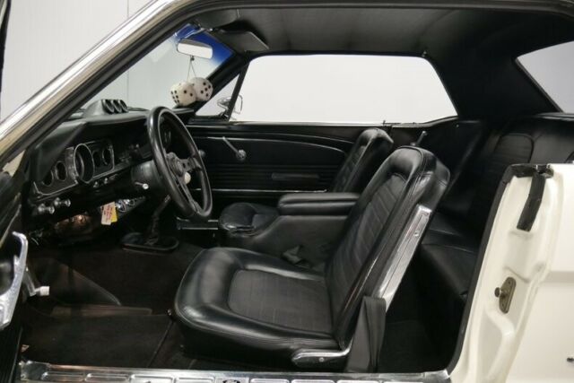 1966 White Ford Mustang Coupe
