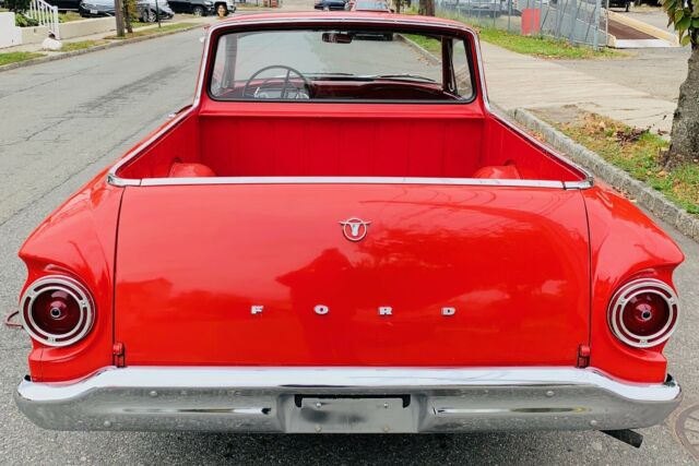 1960 Red Ford Ranchero Standard Cab Pickup